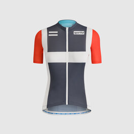 SPORTFUL jersey de manga corta - CLASSIC HERITAGE W - azul/blanco/rojo
