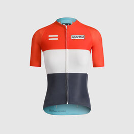 SPORTFUL jersey de manga corta - SUPERNOVA HERITAGE W - azul/blanco/rojo