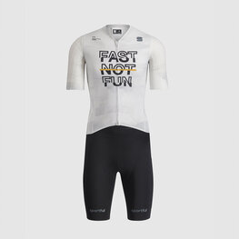 SPORTFUL monos - FAST NOT FUN - blanco/negro