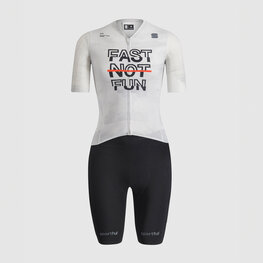 SPORTFUL monos - FAST NOT FUN W - blanco/negro