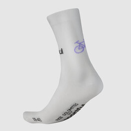 SPORTFUL calcetines clásicos - RIDE DOLOMITES - blanco/azul