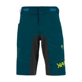KARPOS pantalones cortos sin tirantes - BALLISTIC EVO - azul/verde