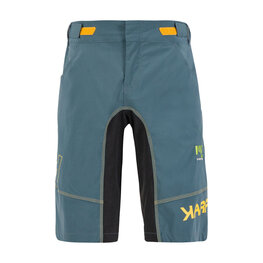 KARPOS pantalones cortos sin tirantes - BALLISTIC EVO - azul/gris