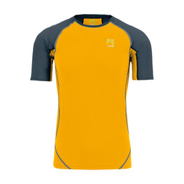 KARPOS Camiseta de manga corta - LAVAREDO - amarillo/negro