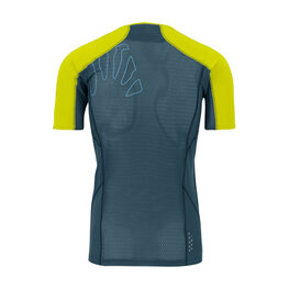KARPOS Camiseta de manga corta - LAVAREDO - verde/amarillo