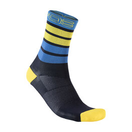 KARPOS calcetines clásicos - VERVE - azul/amarillo