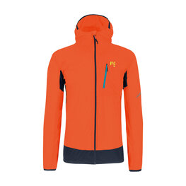 KARPOS chaqueta cortaviento - LOT EVO - naranja/negro