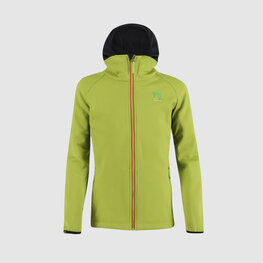 KARPOS chaqueta cortaviento - LAVAREDO WINTER KIDS - verde/negro