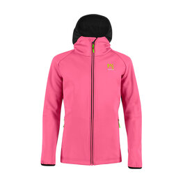KARPOS chaqueta cortaviento - LAVAREDO KID WINTER - rosa/negro
