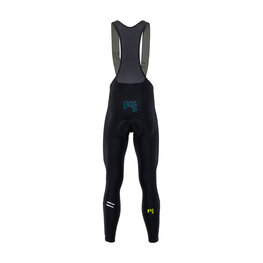 KARPOS pantalones largos con tirantes - VERVE WINTER - negro