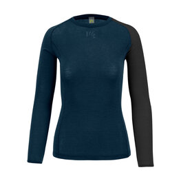 KARPOS camiseta de manga larga - DINAMICO MERINO 130 W - azul/negro