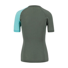 KARPOS Camiseta de manga corta - DINAMICO MERINO 130 W - verde