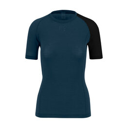 KARPOS Camiseta de manga corta - DINAMICO MERINO 130 W - azul/negro
