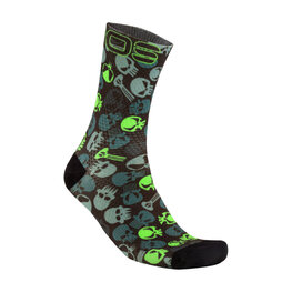 KARPOS calcetines clásicos - GREEN FIRE - multicolor/gris