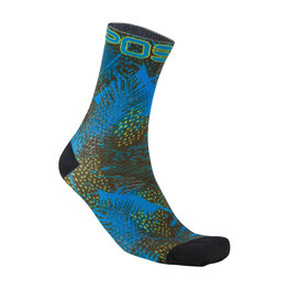 KARPOS calcetines clásicos - GREEN FIRE - multicolor/negro