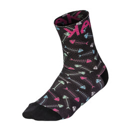 KARPOS calcetines clásicos - GREEN FIRE - multicolor/negro