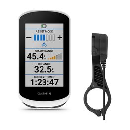 GARMIN ciclocomputadora - EDGE EXPLORE 2 POWER BUNDLE - blanco