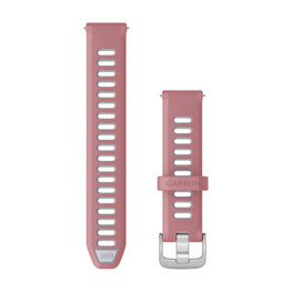 GARMIN tanga - QUICK RELEASE 18 MM - blanco/rosa