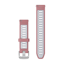 GARMIN tanga - QUICK RELEASE 18 MM - blanco/rosa