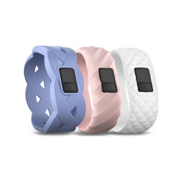 GARMIN juego de pulseras - STYLE COLLECTION - púrpura/rosa/blanco