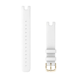 GARMIN tanga - LILY 14 MM - blanco/dorado