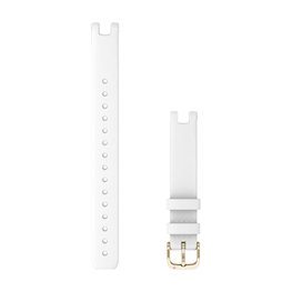 GARMIN tanga - LILY 14 MM - blanco/dorado