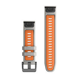 GARMIN tanga - QUICKFIT 22 - gris/naranja