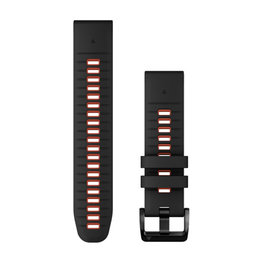 GARMIN tanga - QUICKFIT 22 - negro/rojo