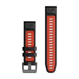 GARMIN tanga - QUICKFIT 22 - negro/rojo