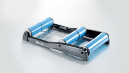 TACX rodillos de entrenamiento - ANTARES - negro/azul claro