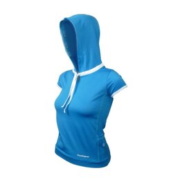 HAVEN Camiseta de manga corta - CASSIOPEA - blanco/azul