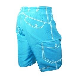 HAVEN pantalones cortos sin tirantes - COMPETITOR - azul/blanco