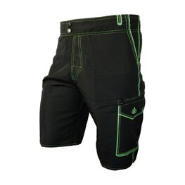 HAVEN pantalones cortos sin tirantes - COMPETITOR - negro/verde
