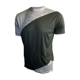 HAVEN jersey de manga corta - MOUNTAIN - negro/gris