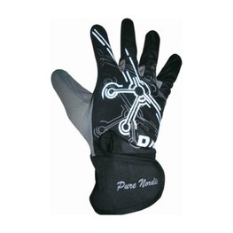 HAVEN guantes de dedos largos - DNA - negro