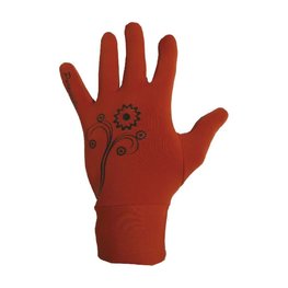 HAVEN guantes de dedos largos - PURE NORDIC LITE WOMEN - rojo