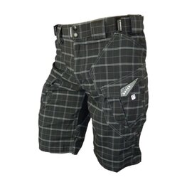 HAVEN pantalones cortos sin tirantes - CUBES II - negro/gris