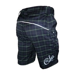 HAVEN pantalones cortos sin tirantes - CUBES II - negro/verde