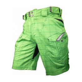 HAVEN pantalones cortos sin tirantes - CUBES II - verde