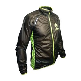 HAVEN chaqueta cortaviento - ULTRALIGHT - negro/verde