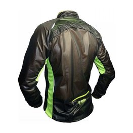 HAVEN chaqueta cortaviento - ULTRALIGHT - negro/verde