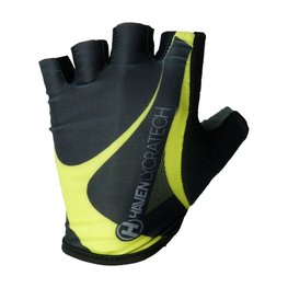 HAVEN guantes de dedos cortos - LYCRATECH - negro/verde