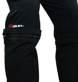 HAVEN pantalones largos sin tirantes - ENDEAVOUR II - negro