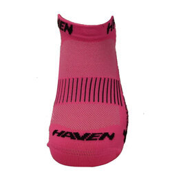 HAVEN calcetines de tobillo - SNAKE SILVER NEO 2PAK - rosa/negro