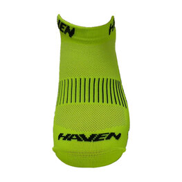 HAVEN calcetines de tobillo - SNAKE SILVER NEO 2PAK - amarillo/negro