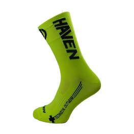 HAVEN calcetines clásicos - LITE SILVER NEO LONG 2PAK - amarillo/negro