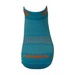 HAVEN calcetines de tobillo - SNAKE SILVER NEO 2PAK - azul/naranja