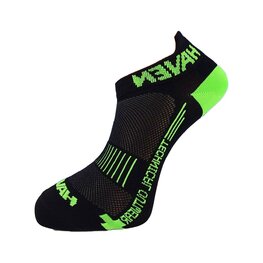 HAVEN calcetines de tobillo - SNAKE SILVER NEO 2PAK - negro/verde