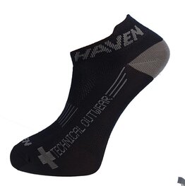 HAVEN calcetines de tobillo - SNAKE SILVER NEO 2PAK - negro/gris