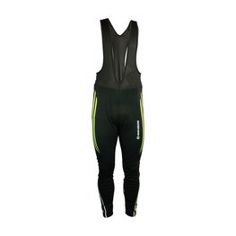 HAVEN pantalones largos con tirantes - ISOLEERA - negro/verde